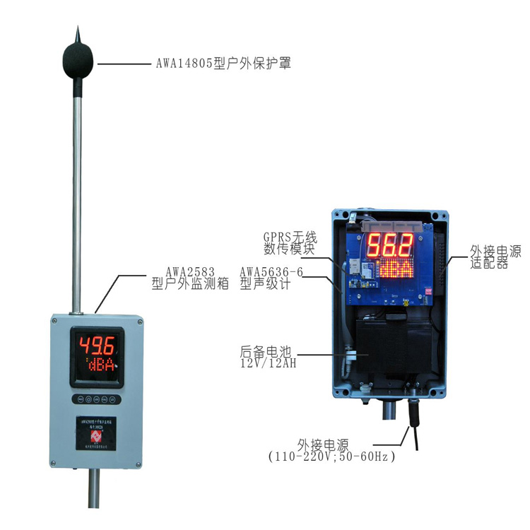 杭州愛華AWA6218S型環(huán)境噪聲自動(dòng)監(jiān)測系統(tǒng)